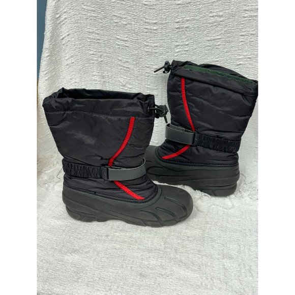 Sorel Women's Black Winter Snow Boots Size 5 #35390 - Picture 4 of 7